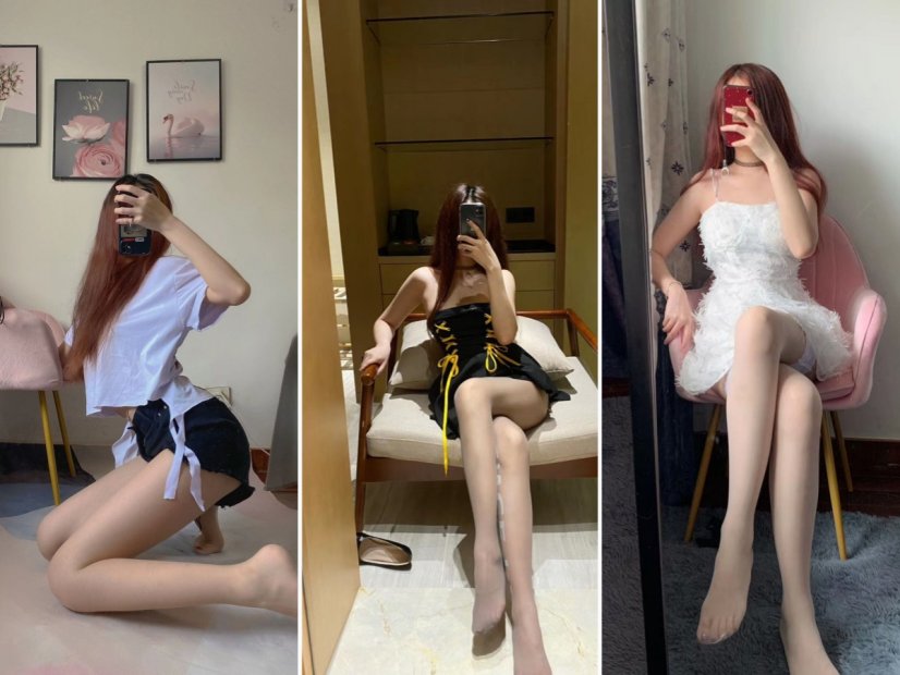 提袜少女 – 朋友圈收费系列套图&视频