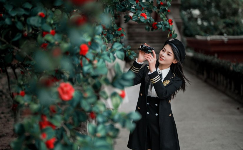 洛宁-唐 – 《日系人像拍摄-山茶花-小玉子》[32P]